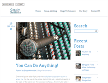 Tablet Screenshot of geraintgriffiths.com
